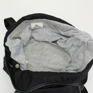 Lacoste Bags - Lacoste Black Nylon Hobo Bag Lacoste Bags - Lacoste Black Nylon Hobo Bag